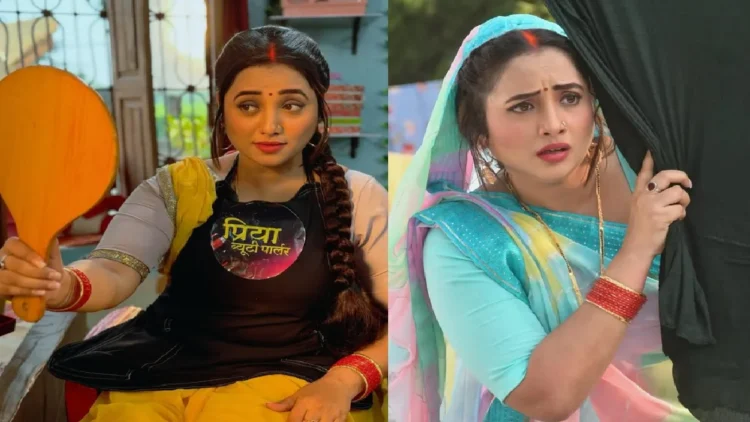 Rani Chatterjee's fun on the set of Priya Beauty Parlor, Share BTS photos
