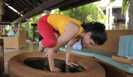 Reduce fat with Kakasana, liver-kidney will also be correct, know the correct way of practice