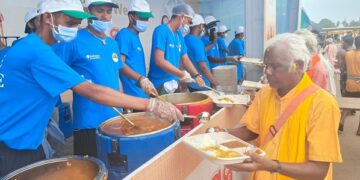 Reliance started service work for millions of devotees during the Rath Yatra