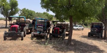 SIT's major action in Titarwada region, four tractors involved in illegal mining seized