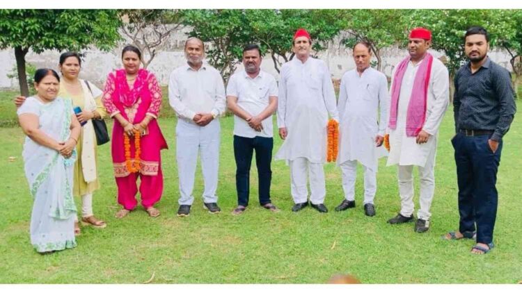 SP Ambedkar Vahini national president Mithi Lal Bharti's call to Bahujan Samaj, said "Bahujan Samaj Samajwadi Party", PDA movement gets strength