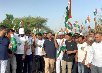 'Satish Poonia ran with soldiers, youth and public in Run for Environment