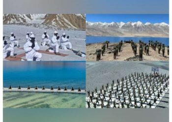 Siachen to Shahi Kangri: Indian Army practiced yoga in the most difficult areas