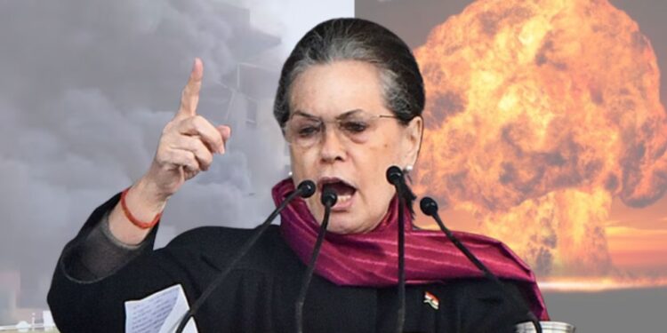 Sonia Gandhi, Iran Israel Attack, Sonia Gandhi Attack on Modi Government, Sonia Gandhi Supports Iran, Congress Support Iran AMID Israel Attack, India's Silence, Israeli dobledards, Nuclear Power Israel, Iran Nuclear Program, Benjamin Netanyahu, Donald Trump Iran, Gaza Humanitarian Crisis, India Foreign Policy, Congress Statement Iran, Congress State, Middle East Conflist, Diplomatic Traditions India | Israel's 'atomic' attack! Sonia Gandhi raised questions on India's 'silence'. News Track in Hindi