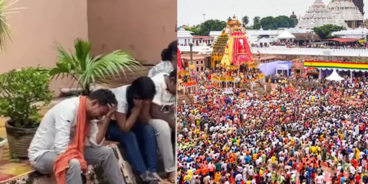 Stampede in Puri Jagannath Rath Yatra 3 Devotees Death Festival of Faith Turns Into Tragedy | Jagannath Yatra Stampede | Odisha Stampede | Puri Stampede News | , Jagannath Yatra Stampede: A stampede in Puri Rath Yatra, 3 devotees crushed death, tragedy of faith became a tragedy of faith! , News Track in Hindi