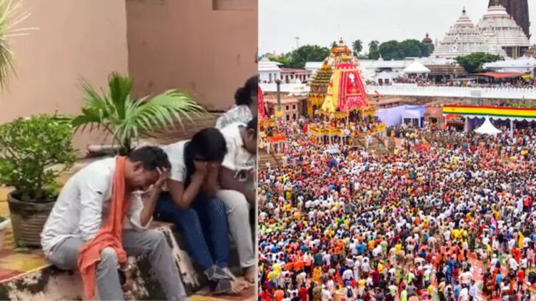 Stampede in Puri Jagannath Rath Yatra 3 Devotees Death Festival of Faith Turns Into Tragedy | Jagannath Yatra Stampede | Odisha Stampede | Puri Stampede News | , Jagannath Yatra Stampede: A stampede in Puri Rath Yatra, 3 devotees crushed death, tragedy of faith became a tragedy of faith! , News Track in Hindi