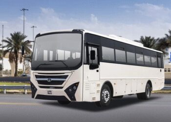Tata Motors strengthened its presence in Qatar by launching LPO 1622 bus