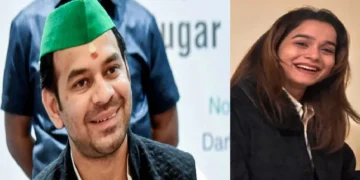 Tej Pratap Visits Anushka Yadav's House: Tej Pratap, who reached her house to meet Anushka Yadav, said- we will stop some, we will stop, Tej Pratap Reached Anushka Yadav's Yadav's House to Meet Her, Said-Nobody Will Stop Us, WE ARARE FAMILY REATIONS