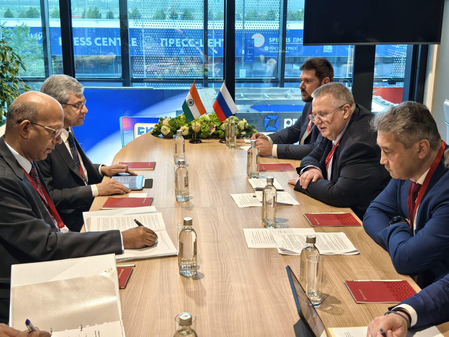 Union Minister Ashwini Vaishnav meets Russia's Deputy PM, discusses many issues with Rare Earth Metal