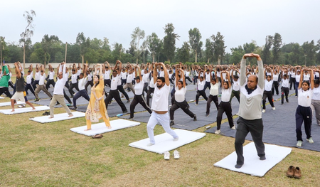 Uttar Pradesh: Yoga Day celebrated in various districts giving a message of healthy life