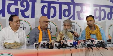 Uttar pradesh news | Vrindavan Corridor | Congress Press Conference | Ajay Rai | Yogi Government Criticism | Uttar Pradesh Politics | Congress press conference regarding Vrindavan Corridor! Ajay Rai targeted the Yogi government, along with the saints of Vrindavan were present. News Track in Hindi