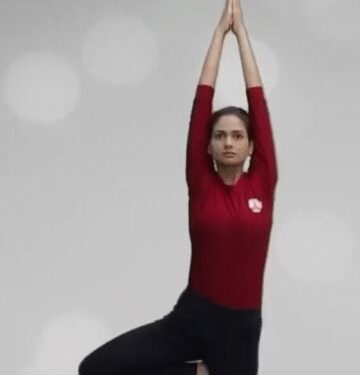 'Vriksasana' will get stress and anxiety away, confidence will also increase