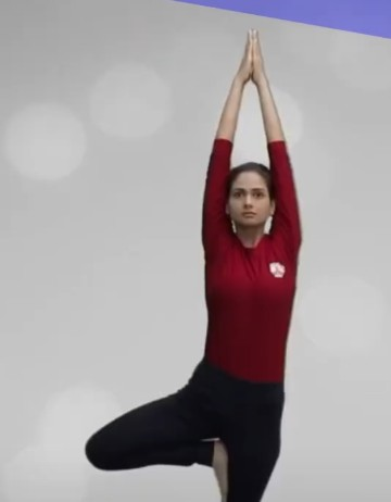 'Vriksasana' will get stress and anxiety away, confidence will also increase