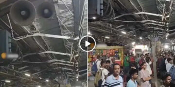 What a shameless man… Mike was on at the time of announcement at Lucknow station, the woman said that the passenger laughed