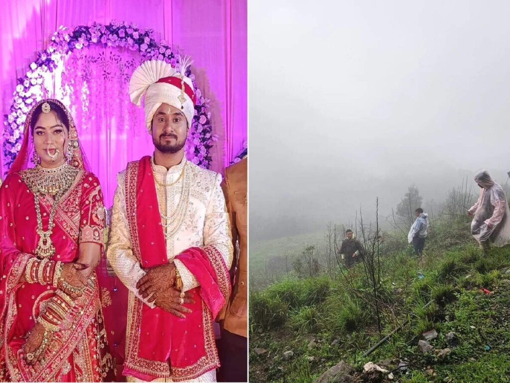 What happened on honeymoon? Husband's death, gold-cance disappeared, wife is not aware, this murder mystery will rotate