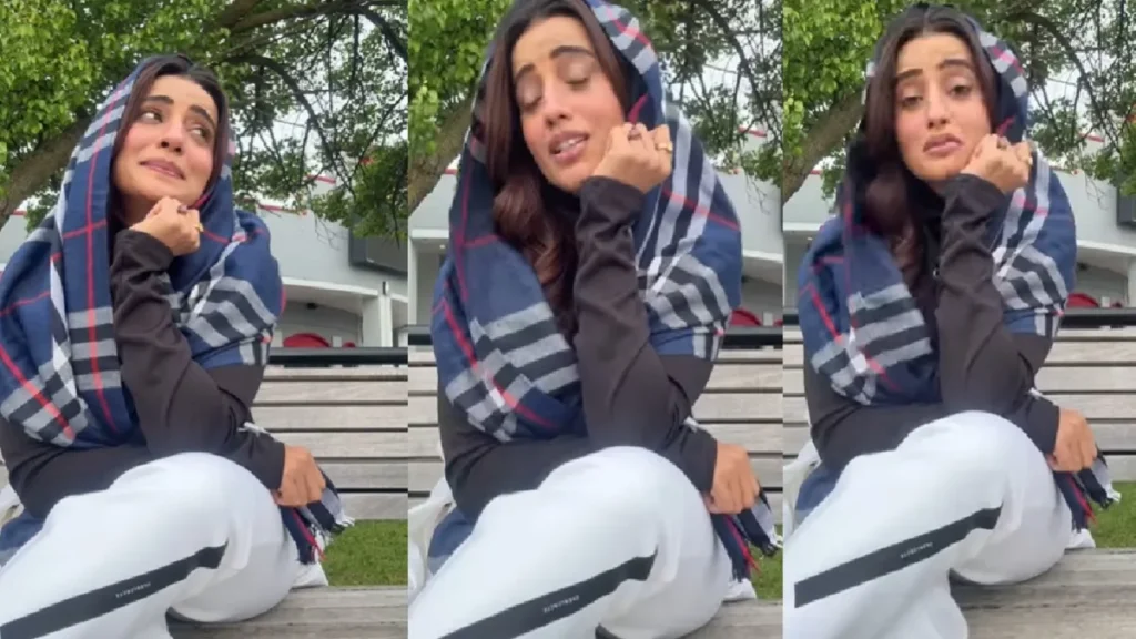 Whose husband remembers Akshara Singh? The actress shared the video and expressed grief