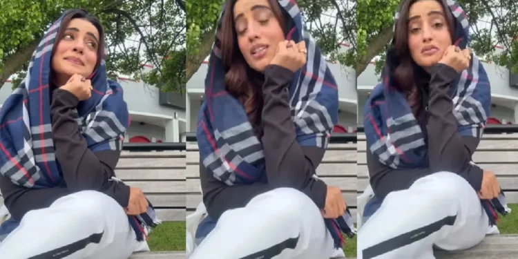 Whose husband remembers Akshara Singh? The actress shared the video and expressed grief