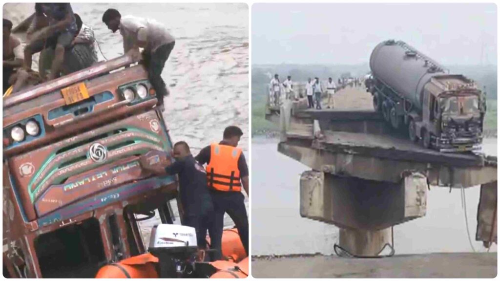 9 people died in Vadodara bridge accident, President Murmu-PM Modi expressed grief, compensation also announced compensation