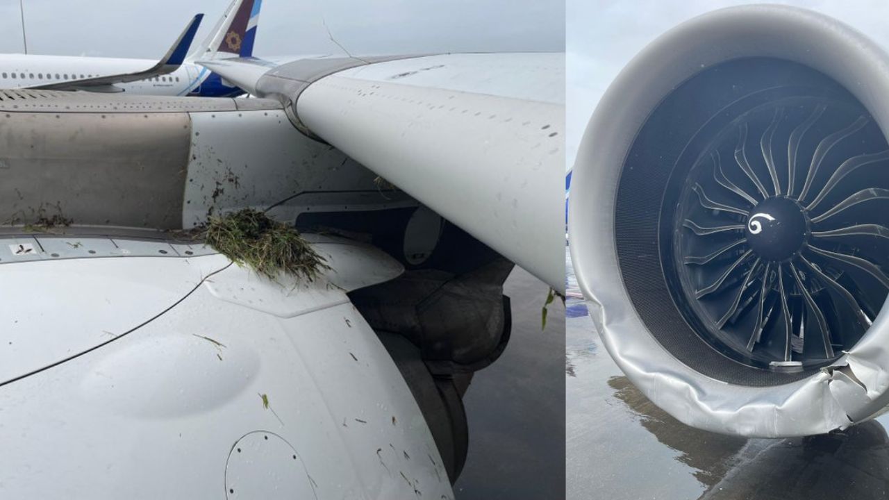 Air India Flight Coming from Kochi to Mumbai Airport Slipped on the Runway | Air India Kochi-Mumbai Flight | , Air India Flight: Air India flight coming from Kochi slipped on the runway, tire torn, bad, narrowly escaped passengers. News Track in Hindi