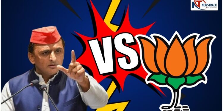 Akhilesh's jibe at bjp: says they are scared of pda, that'y they han han han alle to announs the name of the state president Yet; Secretly Getting Surveys Done By Private Companies | Lucknow News: ... So BJP is unable to choose state president. News Track in Hindi