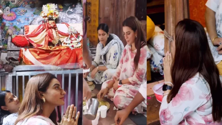 Akshara Singh, who came to seek Radhavallabh ji's blessings, said- if there is love…
