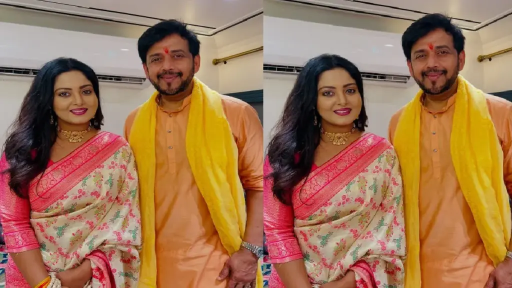 Anjana Singh gave birthday congratulations to her co-star and actor Ravi Kishan, wrote this thing