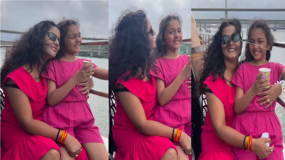 Anjana Singh spending quality time with daughter, actress shared video