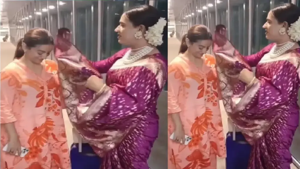 Before the release of Rudra Shakti, Akshara Singh blesses this special personality, will make video emotional