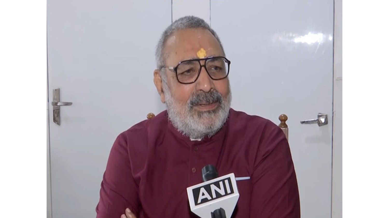 Bihar: Giriraj Singh defends Nitish Kumar amid allegations of opposition's "Jungle Raj", said "Conspiracy to defame Nitish Kumar"
