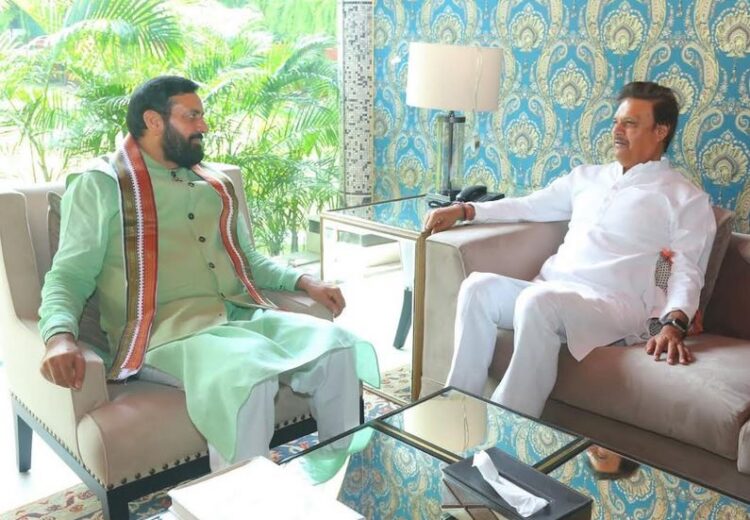 Chief Minister Naib Singh Saini meets Surendra Nagar, discussion on state politics and organizational topics