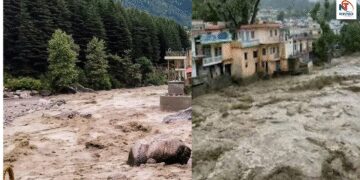 Clouds Break Again in Himachal Flood Havoc in Kortanga of Mandi Heavy Rain Alert Issued | In Himachal, clouds again burst, havoc in the mandi's Koratang; Alert for heavy rain continues! , News Track in Hindi