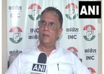 Congress leader Pawan Kheda targeted the NDA government over the murder of businessman Gopal Khemka, said "Security is a myth in BJP rule"
