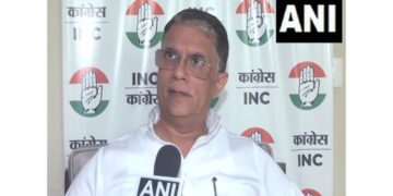 Congress leader Pawan Kheda targeted the NDA government over the murder of businessman Gopal Khemka, said "Security is a myth in BJP rule"