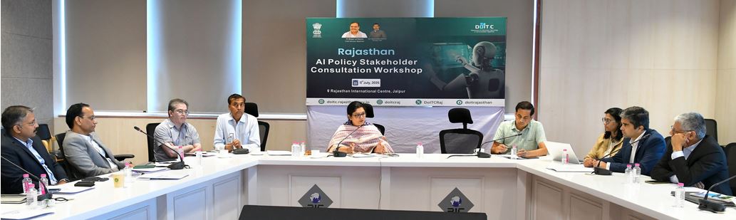 Consultation workshop of stake holders on the format of Rajasthan AI Policy-2025