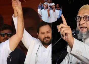Crisis for Mahagathbandhan in Bihar Elections Owaisi's AIMIM Increases Strength in Burderlands Tejasswi May Suffer Big Loss If Hef He FIGHTS Elections Alone | Crisis for Grand Alliance in Bihar elections: Owaisi's AIMIM increased strength in Seemanchal, if you contest alone, Tejashwi can suffer a big loss! , News Track in Hindi