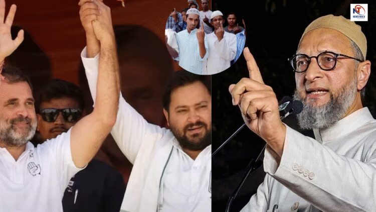 Crisis for Mahagathbandhan in Bihar Elections Owaisi's AIMIM Increases Strength in Burderlands Tejasswi May Suffer Big Loss If Hef He FIGHTS Elections Alone | Crisis for Grand Alliance in Bihar elections: Owaisi's AIMIM increased strength in Seemanchal, if you contest alone, Tejashwi can suffer a big loss! , News Track in Hindi
