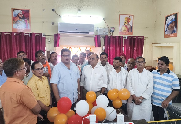 Daughter library and Adarsh Anganwadi center inaugurated in Kumher