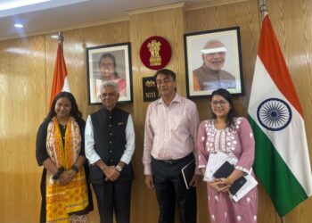 Dr. Lalit K. Panwar placed a roadmap for tourism development before NITI Aayog
