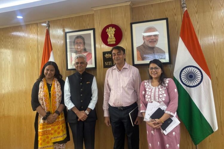 Dr. Lalit K. Panwar placed a roadmap for tourism development before NITI Aayog