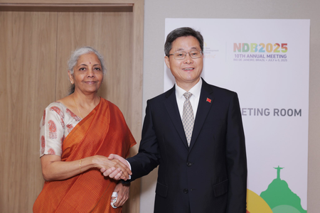 Finance Minister Nirmala Sitharaman discussed bilateral issues in meetings with BRICS Finance Ministers