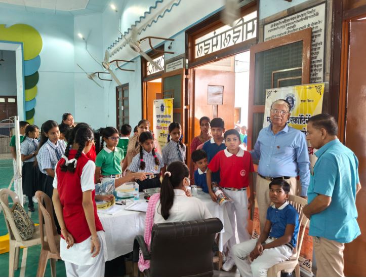 Free dental medical and ophthalmic camp organized