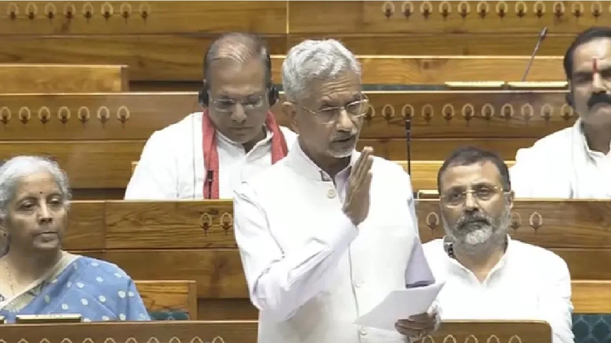 Jaishankar Replied on Operation Sindoor in Lok Sabha: No talk between PM Narendra Modi and Donald Trump, Jaishankar once again rejected US President's claim on Operation Sindoor, no conversation beetween PM Narendra Modi and Donald Traump, JAISHANKAR NONCE Again rejected the claim of the US president