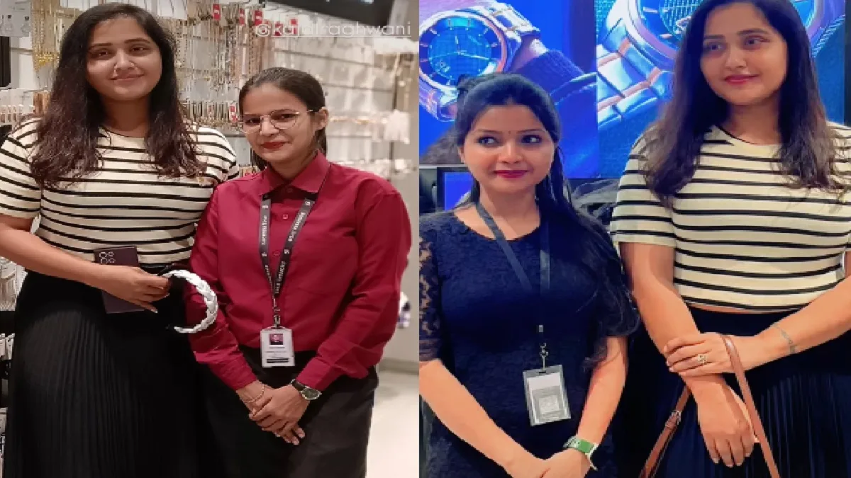 Kajal Raghavani turns out to be on shopping, killer poses with fans in store, photo viral