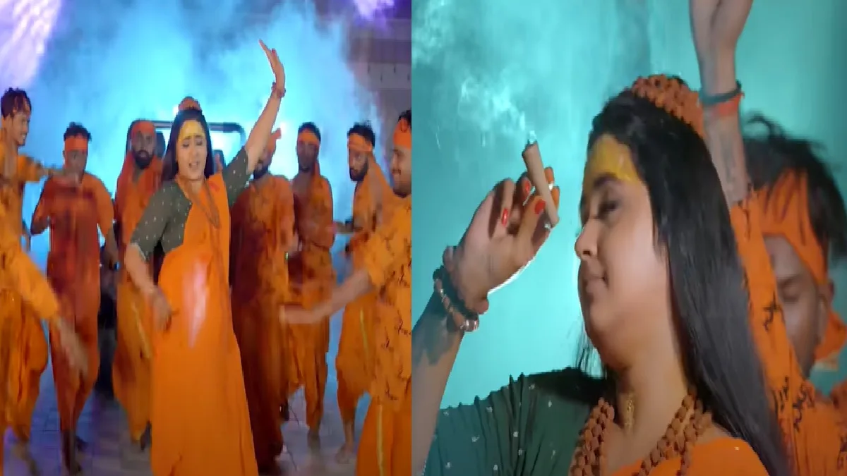 Kajal Raghavani's first Kawadia song released, will be forced to dance