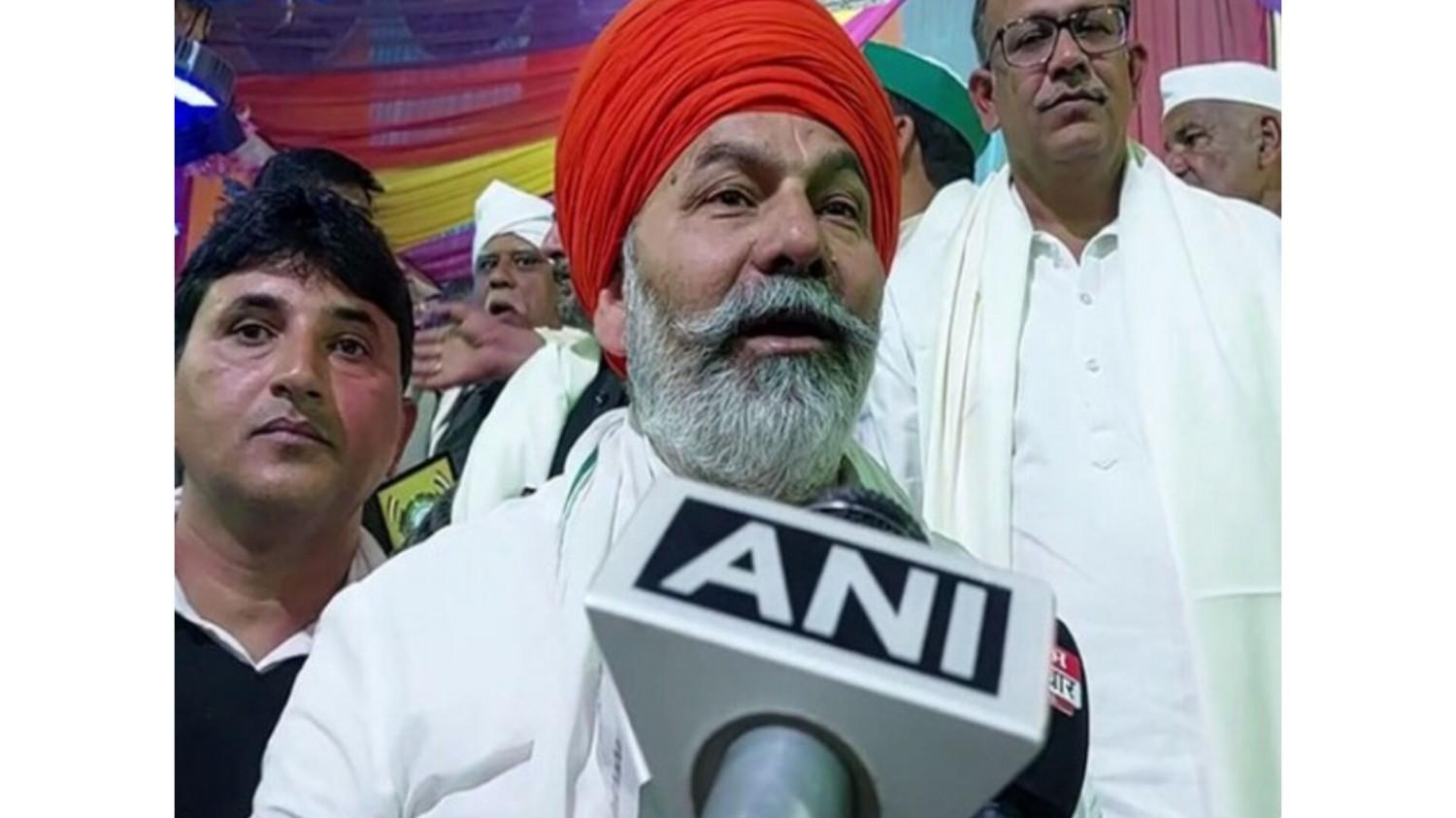 Kanwar Yatra: Rakesh Tikait condemned the identity campaign, urged peace and proper solution