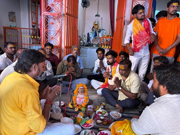 Kavad Yatra took out on behalf of Koli Mahawar Samaj