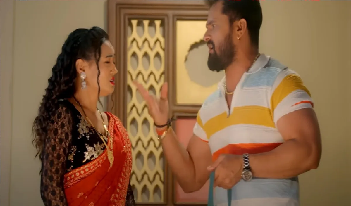 Khesari Lal Yadav, who is celebrating his wife by bringing a saree in Sawan, heard new Bolbaum Song