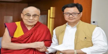 Kiren rijiju on dalai lama and china: 'No one can interfere in the election of Dalai Lama's successor', a clear answer to Modi government minister Kiren Rijiju, rebutting claim of china kiren rijiju said to China Lama
