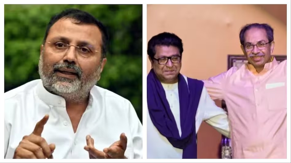 Maharashtra Hindi Language Dispute | Uddhav Thackeray Rages Over Language Row | Uddhav Thackeray Statement | Maharashtra Language Row | Patak Patak Kar Marenge Controversy | Lok Sabha Politics 2025 | Language of language erupted in Maharashtra! Uddhav Thackeray thundered on 'slamming and killing', said- some leaders are not humans, there are hyena…. News Track in Hindi