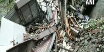 Monsoon havoc: five -storey building collapsed in Shimla, highway disrupted due to landslides in many places